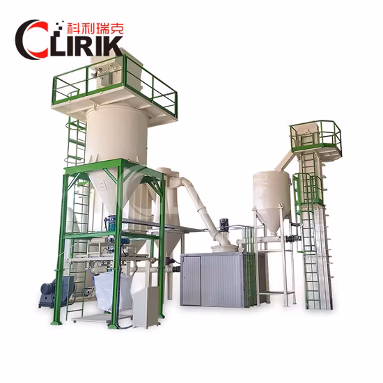 Ligne de production de carbonate de calcium Gypse Calcaire Kaolin Poudre de graphite Broyeur