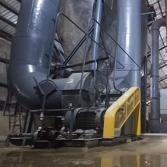 Ligne de production de calcination de poudre de gypse de haute qualité pour la fabrication de plaques de plâtre