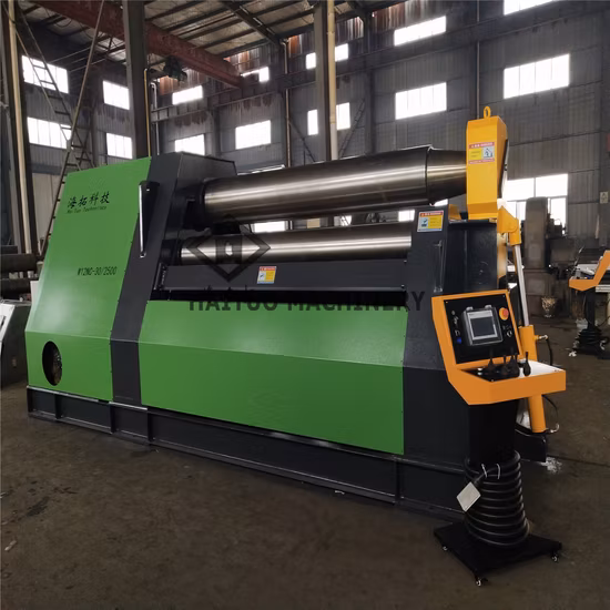 Machine à cintrer les plaques W12nc 4 rouleaux