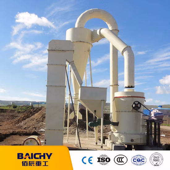 Quartz Calcaire Kaolin Calcium Carbonate Gypse Broyage Raymond Moulin Prix de la machine Pierre Poudre Broyeur Ligne de production